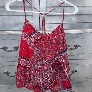 Patterned Tank Top